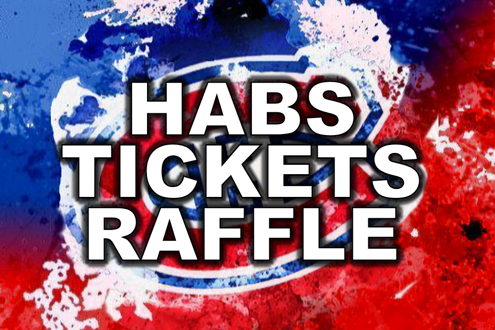Canadiens Tickets Raffle
