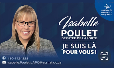 Isabelle Poulet, Députée de Laporte